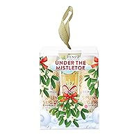 Hempz Holiday Lip Balm Trio Gift Set, Under the Mistletoe, Original Scent and Spun Sugar Vanilla Scent, Pack of 3