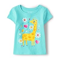 The Children's Place Baby Girls' Giraffe T-Shirt