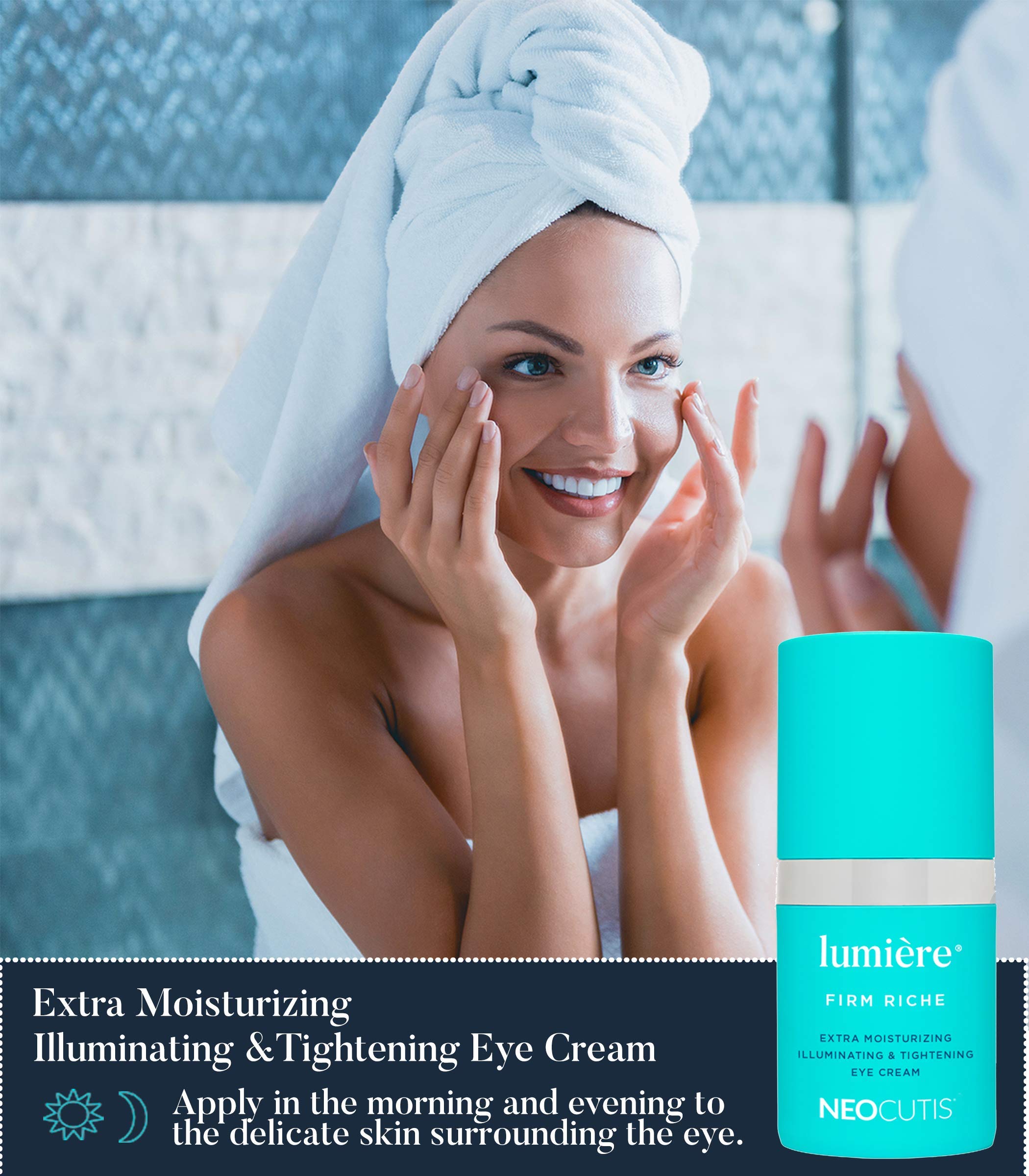 Neocutis Lumiere Firm Riche - Extra Moisturizing Illuminating & Tightening Eye Cream - 15 ML