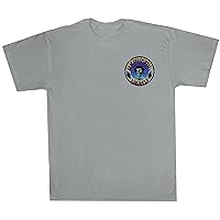 Grateful Dead T-Shirt Skull and Roses Silver Tee