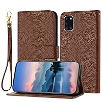Phone Flip Case Wallet Case Compatible with Samsung Galaxy A31 Compatible with Women and Men,Flip Leather Cover with Card Holder, Shockproof TPU Inner Shell Phone Cover & Kickstand phone protection (