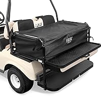 Golf Cart Cargo Bag for 4 Passenger Golf Carts, Golf Car Storage Bag Grocery Shopping Bag for EZGO TXT/RXV, Club Car DS/Precedent, Yamaha Golf Cart
