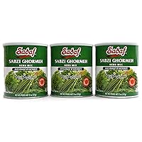 Sadaf Ghormeh-Sabzi Herb Mixture 3x 2 oz - Persian groceries- Kosher - 2 Ounce Can (Pack of 3)