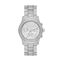 Michael Kors Runway Women's Watch, Stainless Steel Watch for Women with Steel, Ceramic or Silicone Band