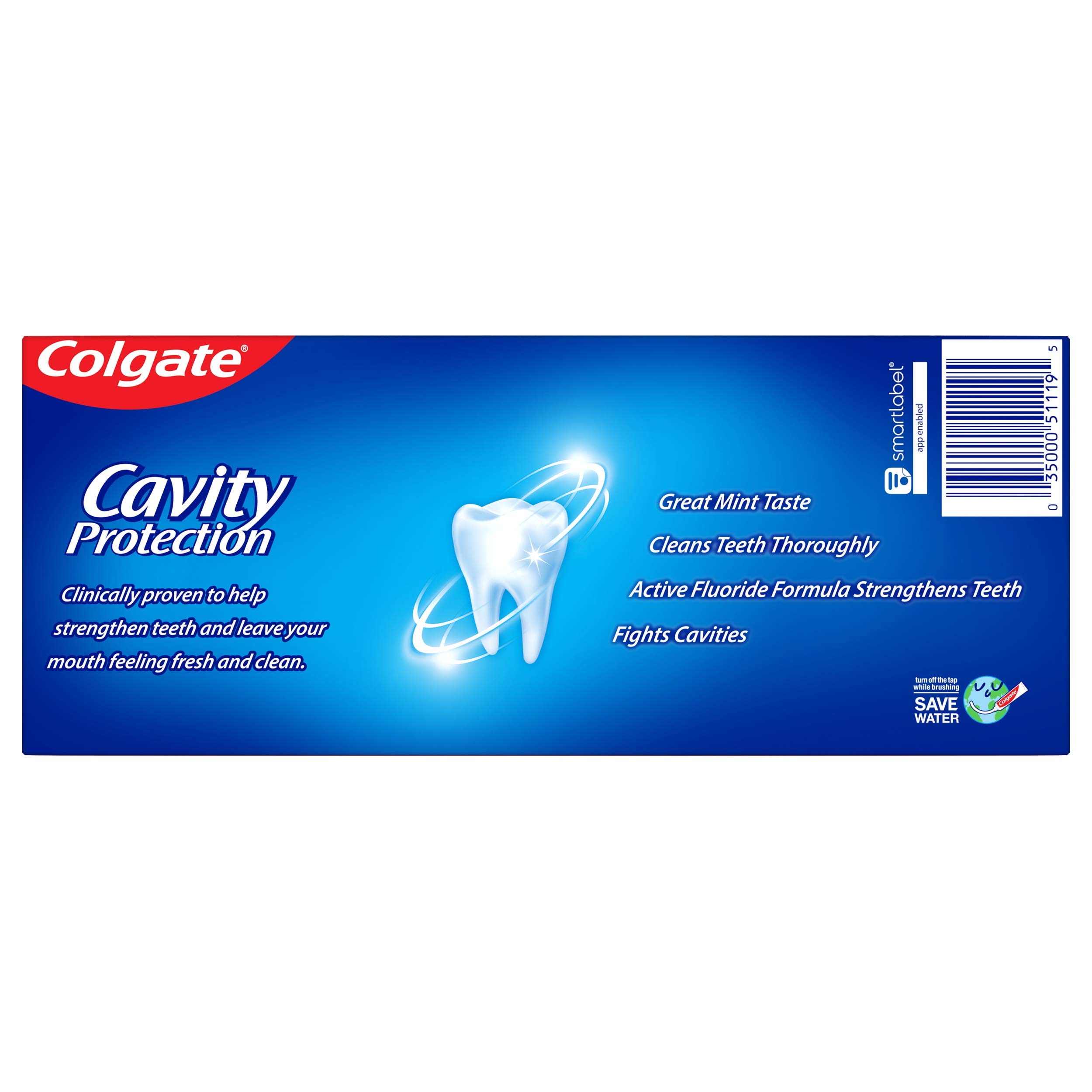 Colgate Cavity Protection Toothpaste with Fluoride - 6 Ounce (Pack of 2)
