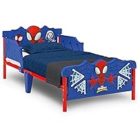 Delta Children - Spidey and His Amazing Friends 3D Toddler Bed, Blue