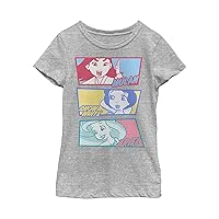 Disney Girl's Panel Princess T-Shirt