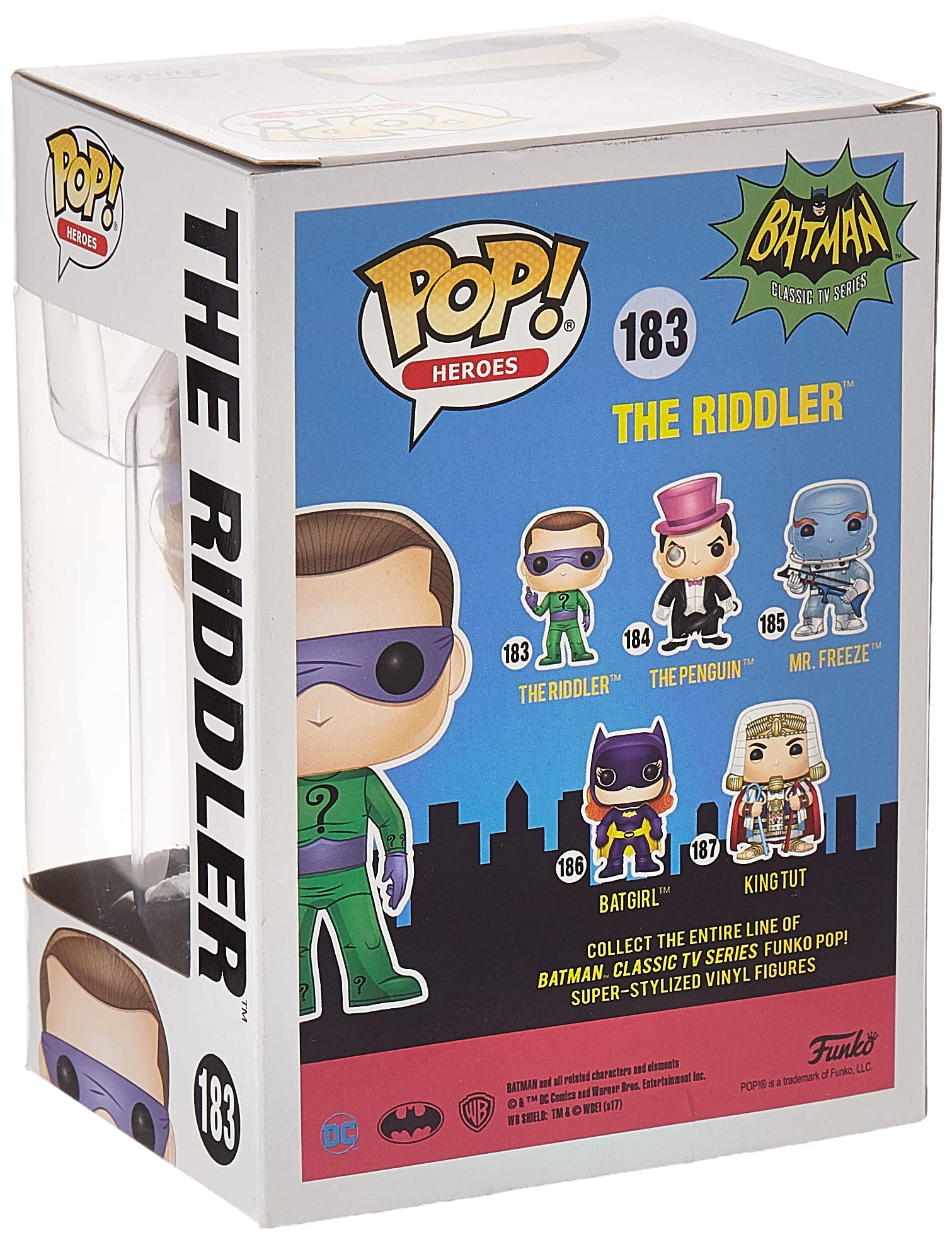 Funko POP Heroes DC Heroes Riddler (Styles May Vary) Action Figure