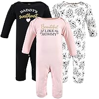 Hudson Baby baby-girls Cotton Coveralls