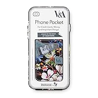 IF V & A Bookaroo Phone Pocket Kilburn Black Floral,One Size