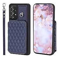 Mobile cover, Compatible with Samsung Galaxy A13 4G/A13 5G/A04S/M13 5G/A04 4G Case Wallet with Card Holder, Leather Shockproof Case Wallet Case Compatible with Women Crossbody Bag, Protective Back Cov