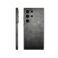 Carbon Fiber Phone Skin Compatible with Samsung Galaxy S24 Ultra - Scratched Up - Premium 3M Vinyl Protective Wrap Decal Cover - Easy to Apply | Crafted in The USA by MightySkins