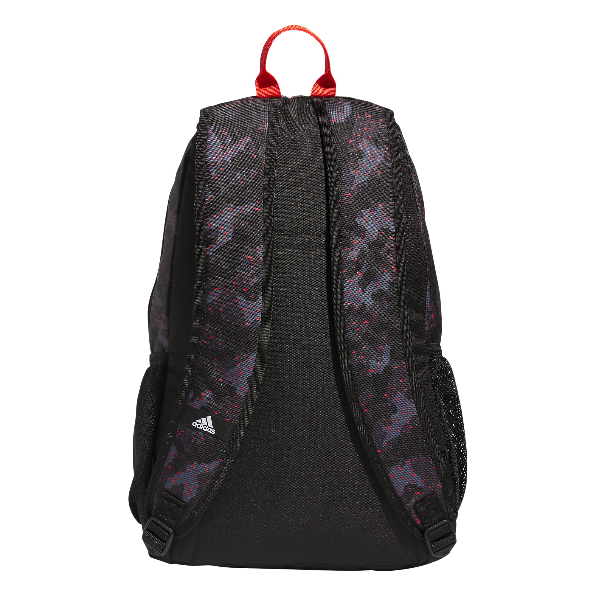 adidas Foundation 6 Backpack, Galaxy Camo Black-Bright Red/Black/Bright Red, One Size