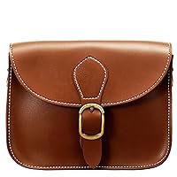 Crossbody Saddle Vegan Leather Bag Small Retro Satchel For Women Vintage Simple Handbag Faux Leather Casual Purse