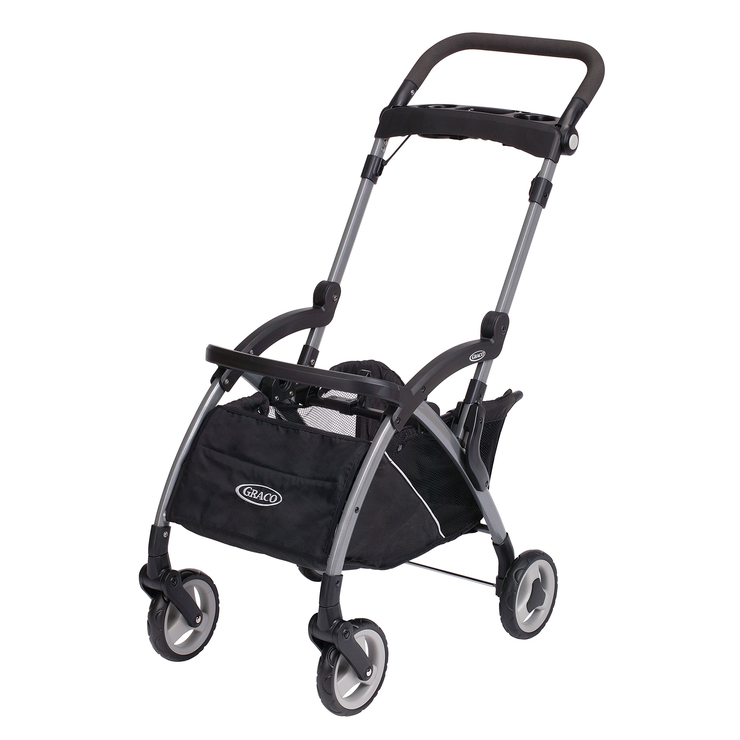 Graco SnugRider Elite Car Seat Carrier, Lightweight Frame, Travel Stroller Accepts any Graco Infant Car Seat, Black