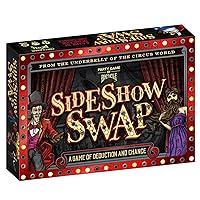 Bicycle Sideshow Swap - A Game of Deduction - Card Game - 2-8 Players - Ages 8+ , Black