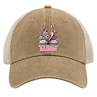 Reading Helps Your Mind Bloom Hat Garden Hat AllBlack Womens Baseball Hat Gifts for Daughter Outdoor Hats