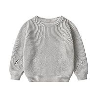 String Hoodie Boys Infant Toddler Baby Girl Boy Knit Sweater Blouse Pullover Sweatshirt Warm Sleeve Shirt