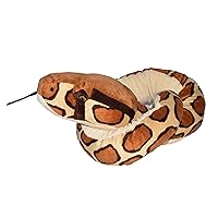 Wild Republic Snake Plush, Stuffed Animal, Plush Toy, Gifts for Kids, Burmese Python 54