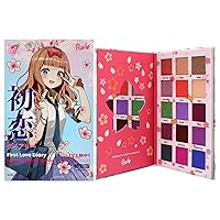 Manga Collection Pressed Pigments and Shadows Palette - First Love Diary by Rude Cosmetics for Women - 0.77 oz Palette