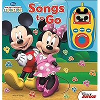 Disney - Mickey Mouse and Minnie Mouse Digital Music Player Sound Book - Songs to Go - Play-a-Song - PI Kids