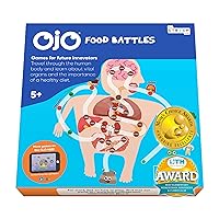 Food Battles Biology Board Game for Kids - Learning and Educational STEM Toys for Kids Ages 5 and up - Smart Preschool Games for Boys & Girls - Perfect Science Gift