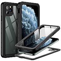 for Apple iPhone 11 Pro Waterproof Case, with Built-in Screen Protector, NRE Series Case, for 5.8 inches iPhone Pro (Clear)