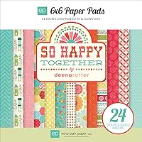 Echo Park Paper So Happy Together 6 by 6-Inch Paper Pad