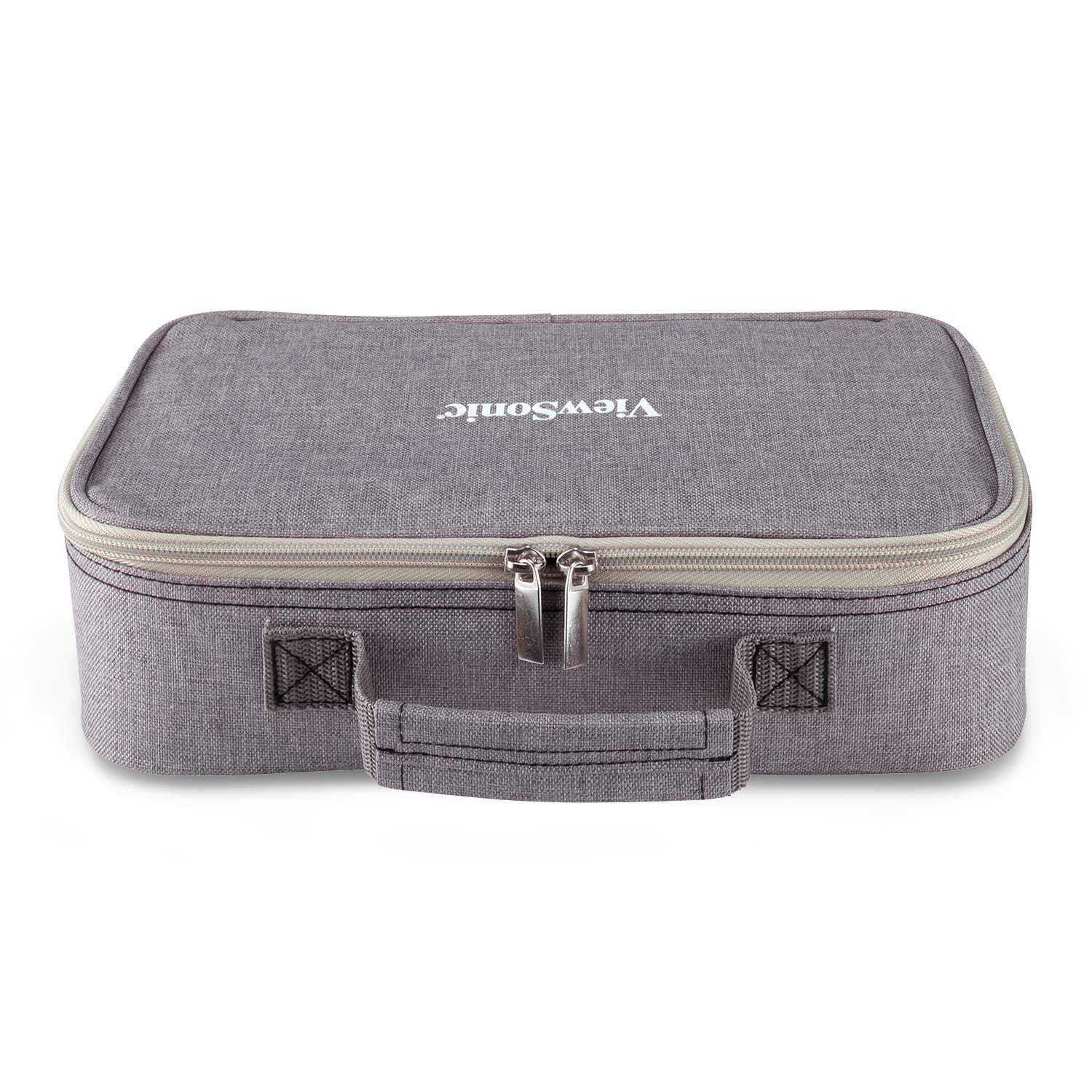 ViewSonic PJ-CASE-010 Zipped Soft Padded Carrying Case for M1 Projector Gray