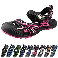 Gold Pigeon Shoes Kids TOE GUARD Easy Snap Lock Closed Toe Athlete Sandals