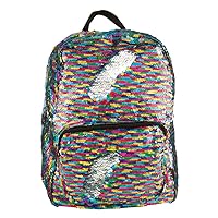 Style.Lab Fashion Angels Magic Sequin Backpack-Rainbow/Silver