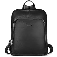 BOSTANTEN Womens Leather Wallets RFID Blocking Large Capacity＆Leather 15.6 inch Laptop Backpack Computer Bag