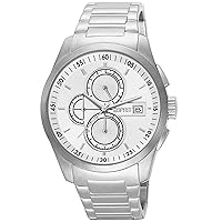 ESPRIT Men's Watch CIRCOLO XL Chronograph Stainless Steel (White)