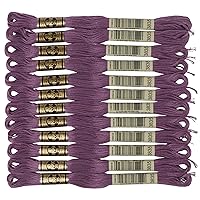 DMC 6-Strand Embroidery Cotton Floss, Medium Grape