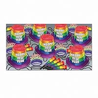 Beistle New Year Pride Assortment (Pack of 2), Multicolored