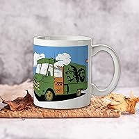 Pyramid America - Cheech and Chong Mug - Cheech & Chong Hot Boxed Truck - 11 oz Ceramic Mug for Coffee, Cocoa & Tea Drinks - Perfect Addition to Your Kitchen, Office, Room or Gaming Desk
