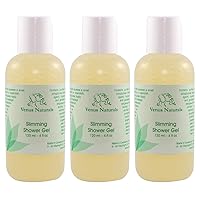 Venus Body Slimming Shower Gel with Pure Marine Algae Serum, 3-4oz Bottles