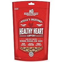 Stella & Chewy's – Stella’s Solutions Healthy Heart Support – Cage-Free Chicken Dinner Morsels – Freeze-Dried Raw, Protein Rich, Grain Free Dog Food – 13 oz Bag