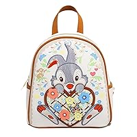 Danielle Nicole X Disney Bambi Thumper Loves Miss Bunny Mini Backpack - Fashion Cosplay Disneybound Cute Backpacks