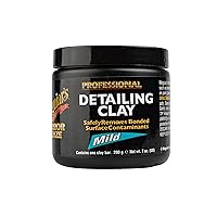 Meguiar's Professional Detailing Clay, Mild, C2000 - Safely Remove Contaminants Bonded on Paint for a Smooth, Glossy Finish - Premium Clay Bar for Car Detailing and Paint Prep, 200 Grams
