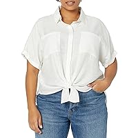 City Chic Women's Citychic Plus Size Shirt Relaxed Summer