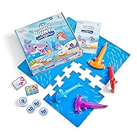 Hammerhead Number Hunt! Math Game, Addition and Subtraction Games, Educational Board Games, Fun Games for Family Game Night, Kindergarten Learning Games for Kids Ages 5-7, Kids Learning Toys