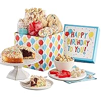 Harry & David’s Birthday Cake Box - Delicious Birthday Gift - Snack Gifts for Women, Men, Families, College