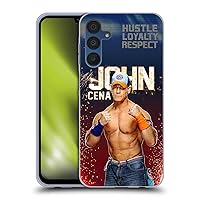 Head Case Designs Officially Licensed WWE Portrait John Cena Soft Gel Case Compatible with Samsung Galaxy A15