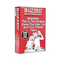 Buzzed Expansion Pack #1 - The Drinking Game That Will Get You & Your Friends Tipsy - Pool Party Games, Summer Party Games