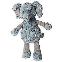 Mary Meyer Putty Stuffed Animal Soft Toy, 14-Inches, Pinstripes Elephant