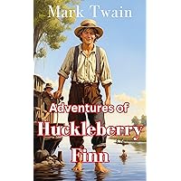 Adventures of Huckleberry Finn: illustrated edition in English and Spanish