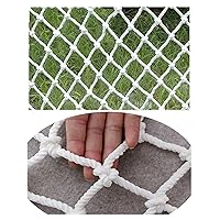 Rope Net Climbing, Baby Fence Net, Protective Garden Netting, Tunnel Protection Rope, Rope Net for Kids, Garden Fence Protective Nets, White Rope Netting (Color : White, Size : 1