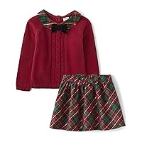 Gymboree Girls Skirt and Shirt, Matching Toddler Outfit