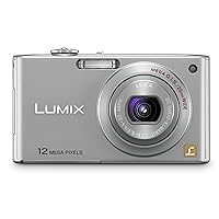 Panasonic Lumix DMC-FX48 12MP Digital Camera with 5x MEGA Optical Image Stabilized Zoom and 2.5 inch LCD (Silver)